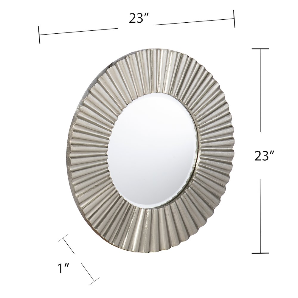 Hessmer Round Decorative Mirror. Picture 5