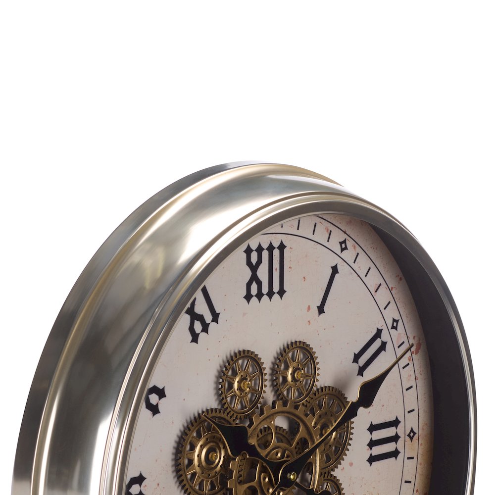 Hayward Roman Gear Clock/White. Picture 2