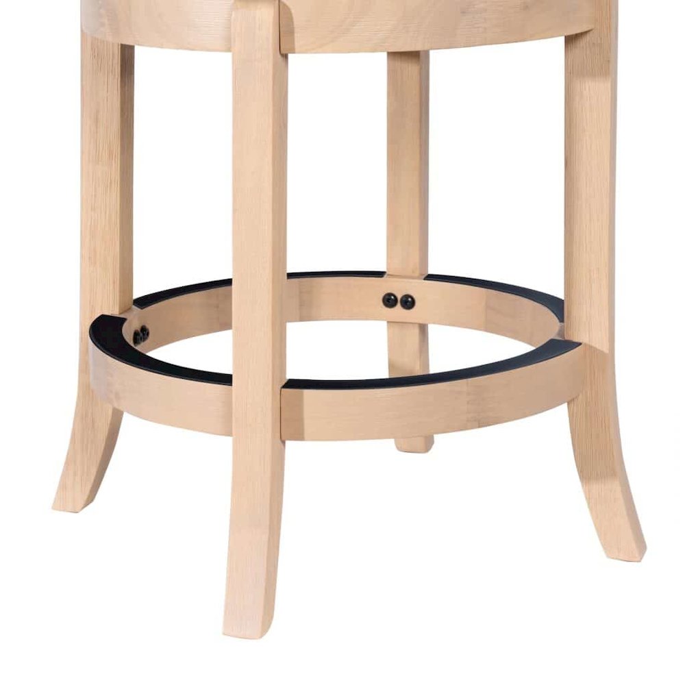 Myrtle Swivel Counter Stool - Blonde Oak. Picture 5