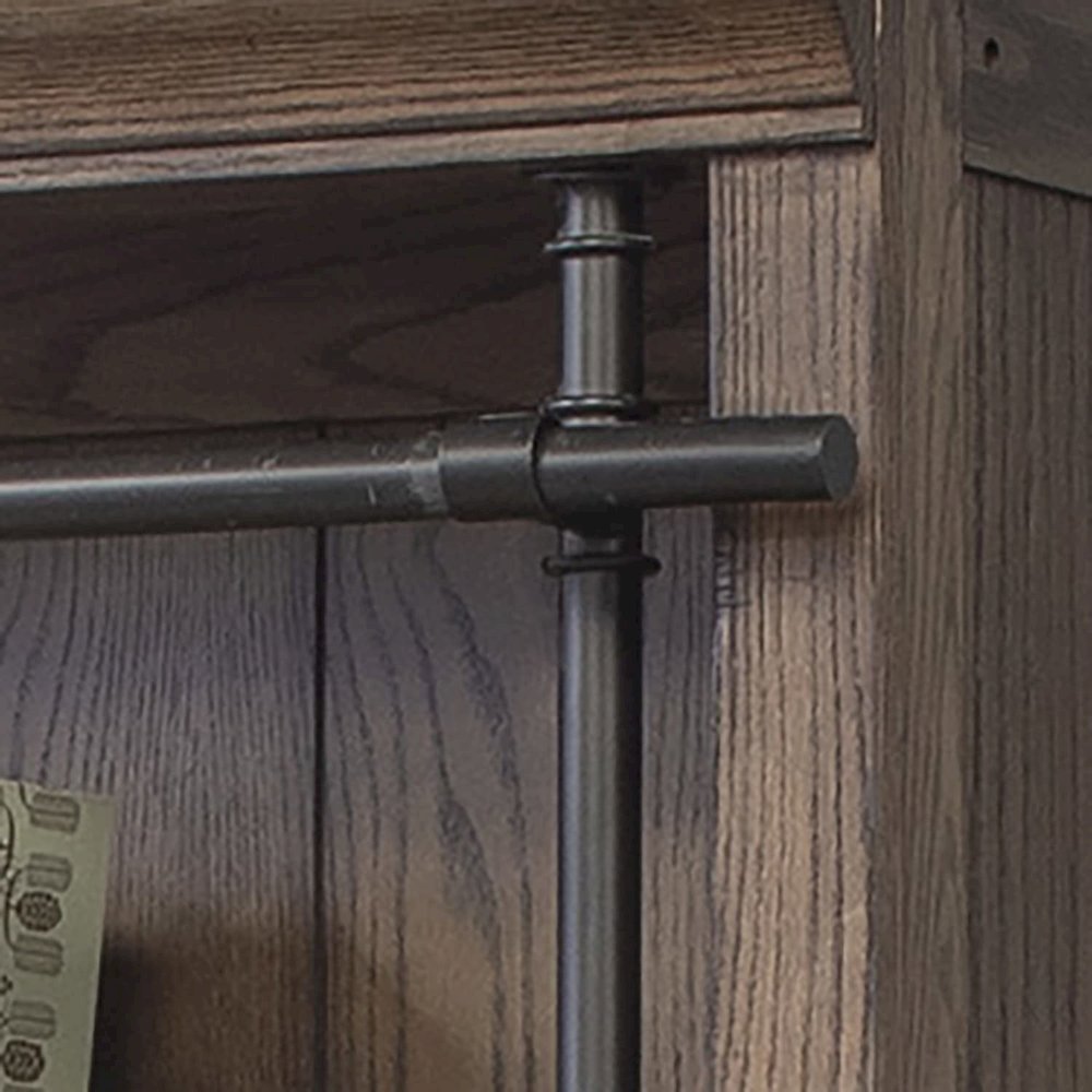 Avondale 8' Tall Bookcase Wall With Ladder, Storage. Picture 6