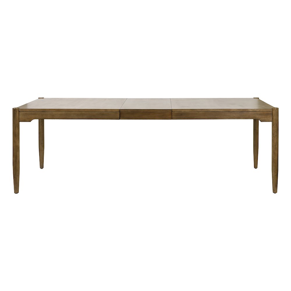 Lachlan Modern Wood Rectangular Kitchen Dining Table with Eight Chairs, Brown. Picture 22