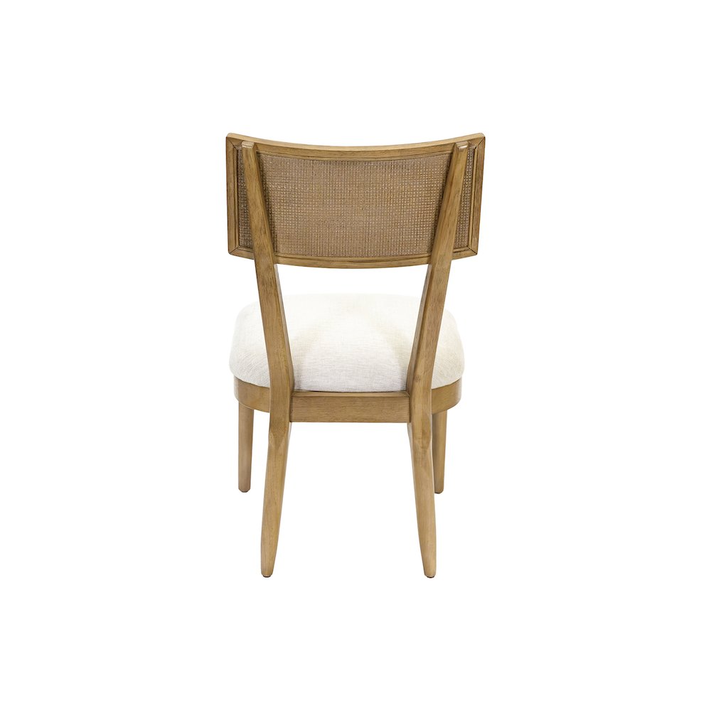 Quincey Coastal Wood Rectangular Kitchen Table with Six Chairs. Picture 11