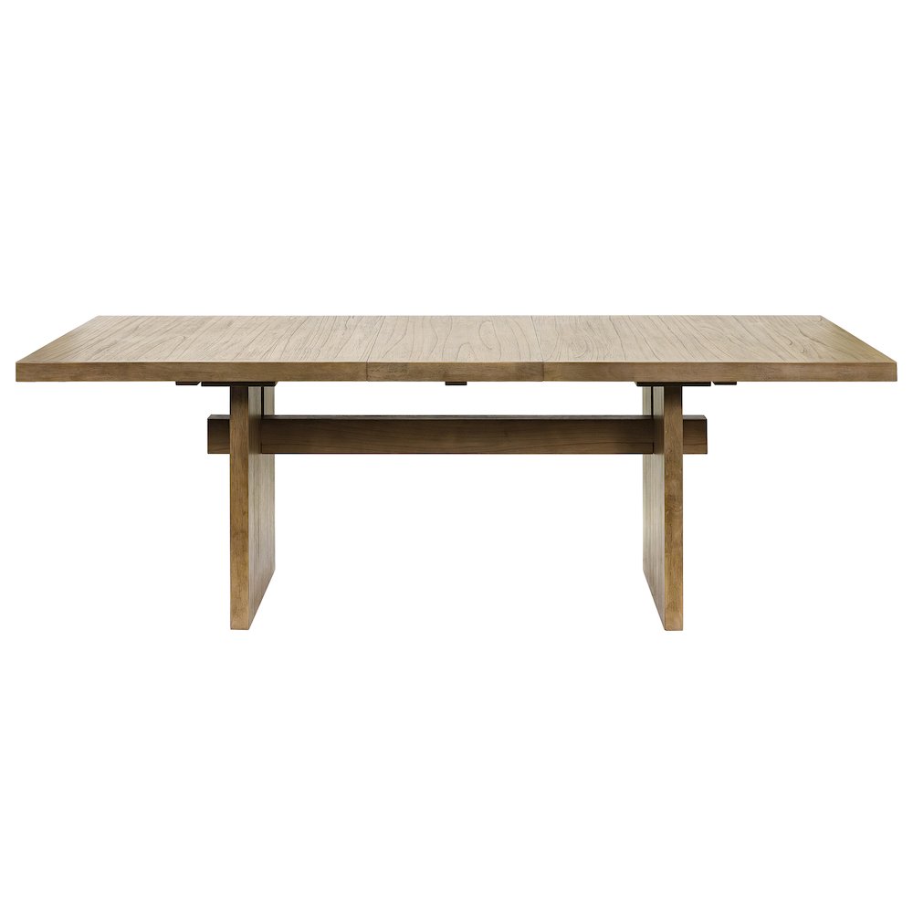 Quincey Coastal Wood Rectangular Kitchen Table with Six Chairs. Picture 15