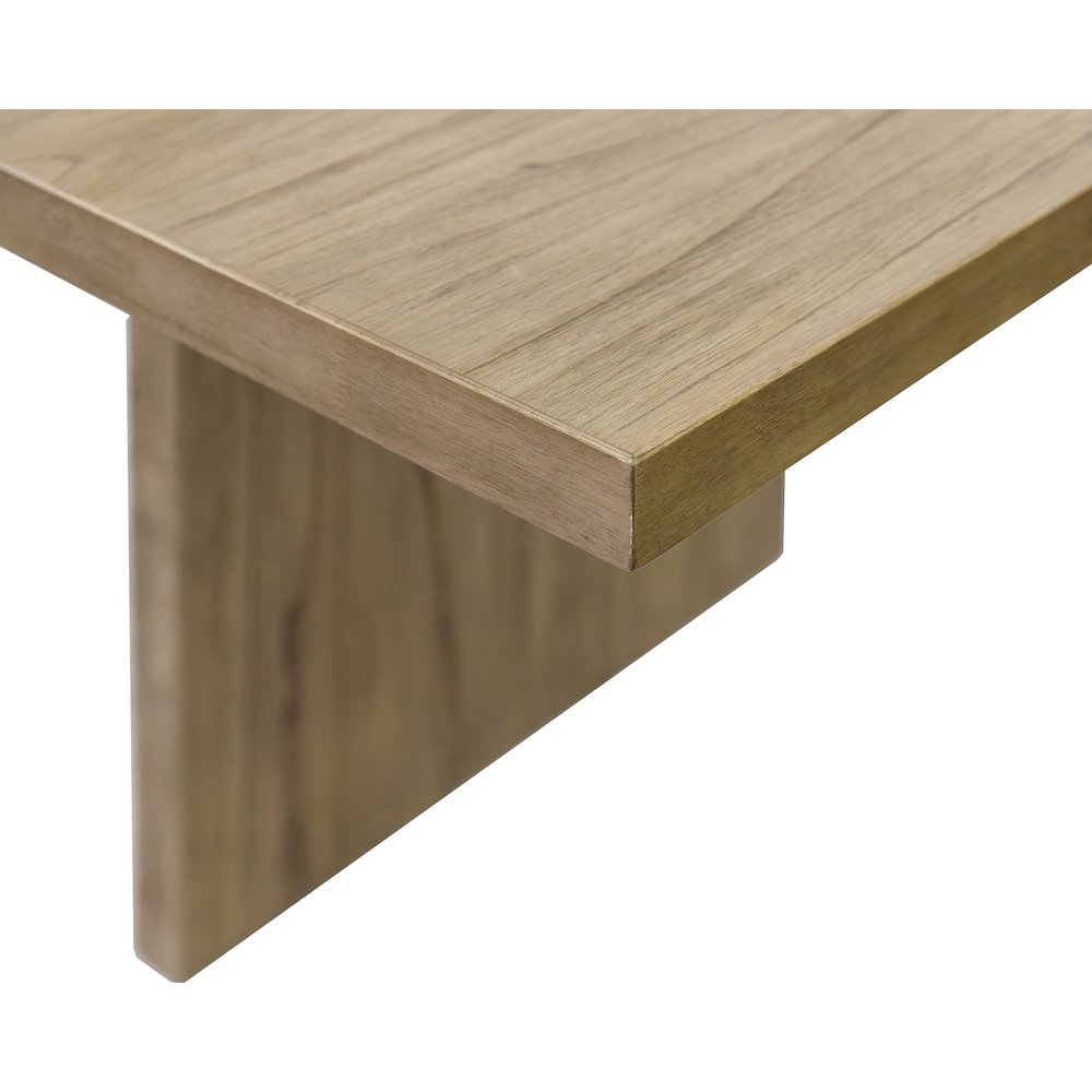 Quincey Coastal Wood Rectangular Kitchen Table with Six Chairs. Picture 18