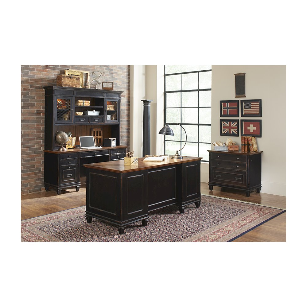 Hartford Wood Lateral File With Locking Legal/Letter File Drawer. Picture 8