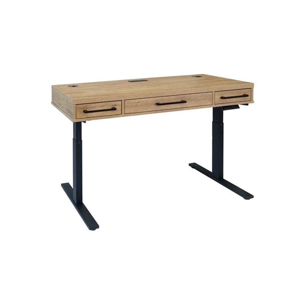 Mason Laminate Office Electronic Sit/Stand Desk. Picture 2