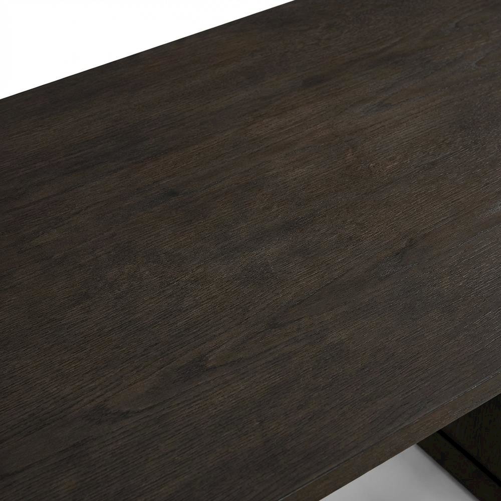 Contemporary Credenza in Warm Finish with Ample Storage. Picture 5