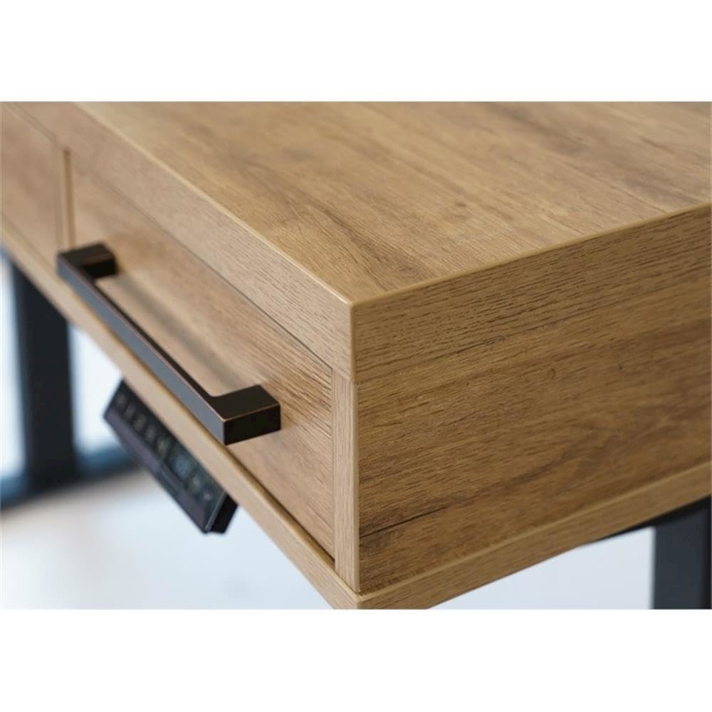 Mason Laminate Office Electronic Sit/Stand Desk. Picture 5