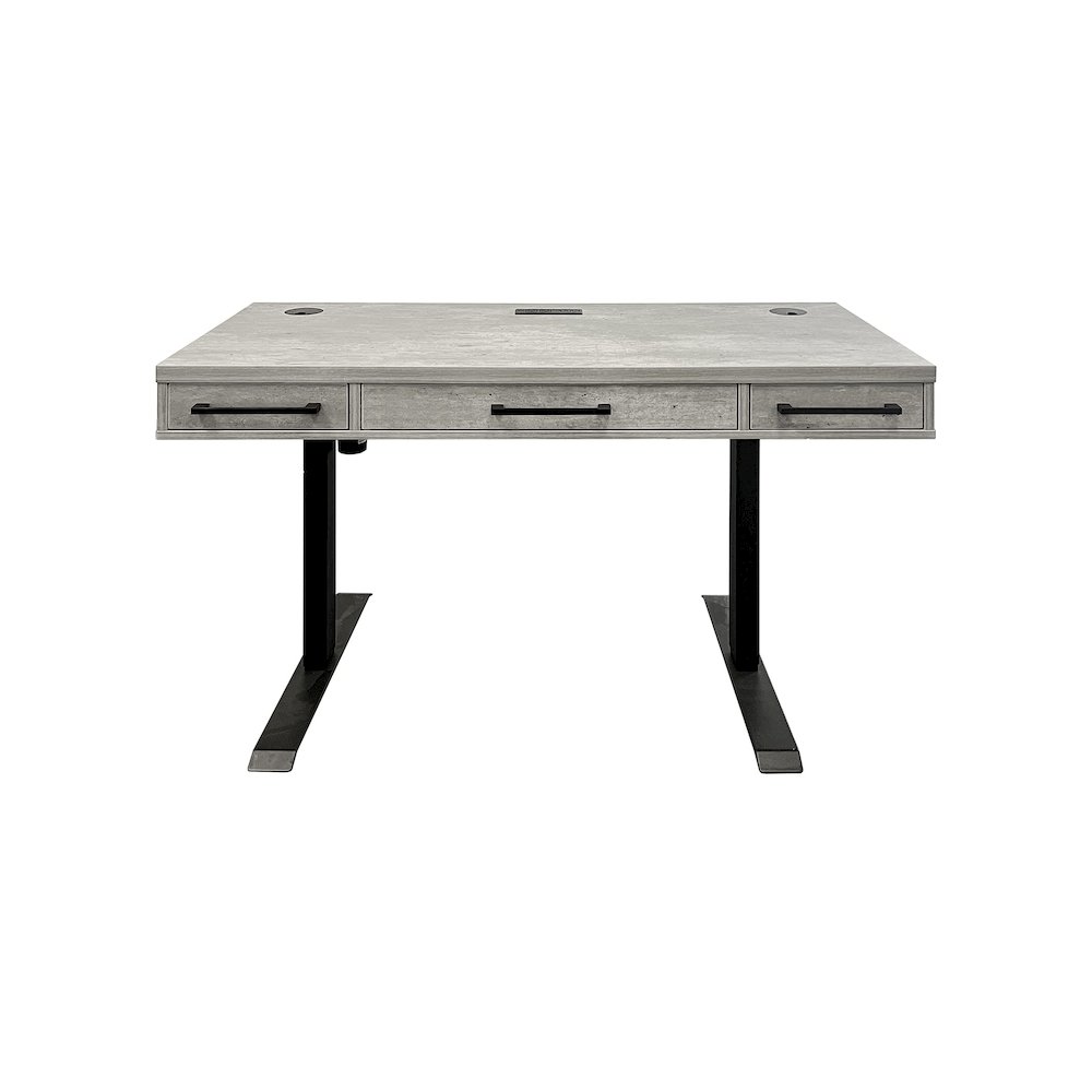 Mason Laminate Office Electronic Sit/Stand Desk. Picture 1