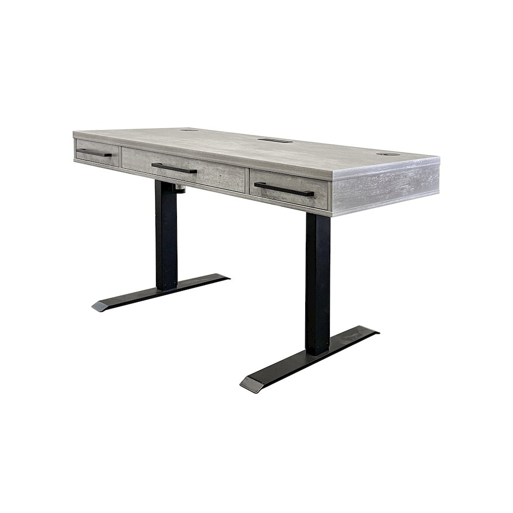 Mason Laminate Office Electronic Sit/Stand Desk. Picture 2