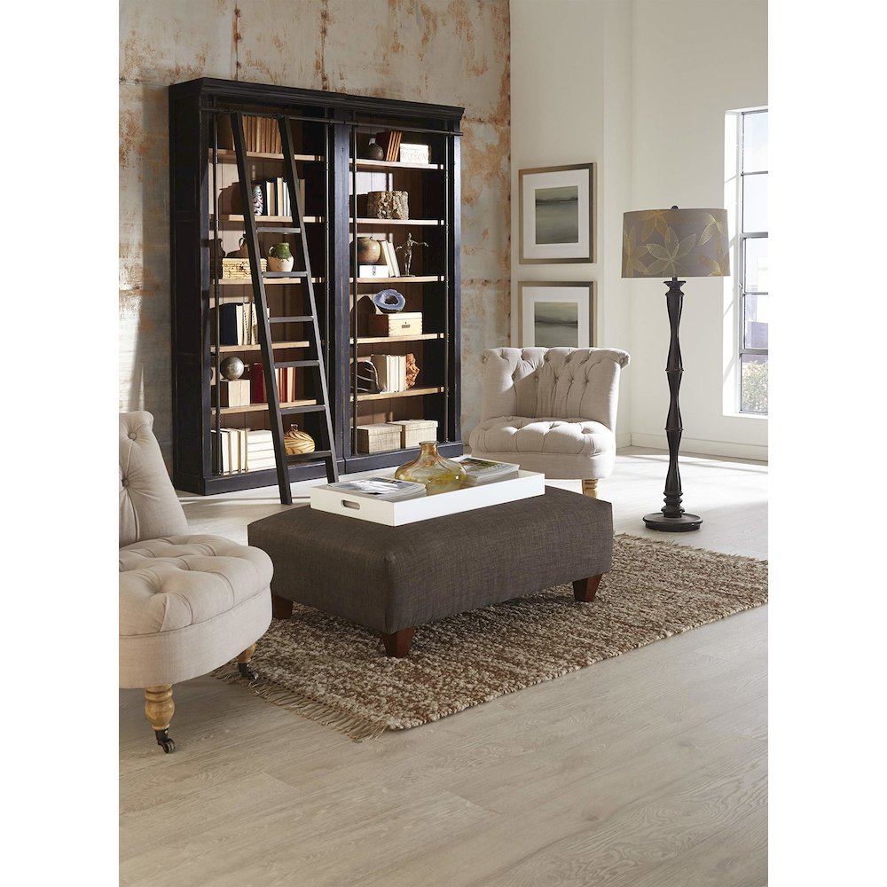 Toulouse Two 8' Tall Bookcase Wall With Ladder. Picture 2