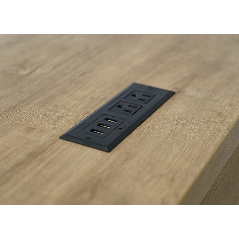 Mason Laminate Open L-Desk & Return. Picture 7