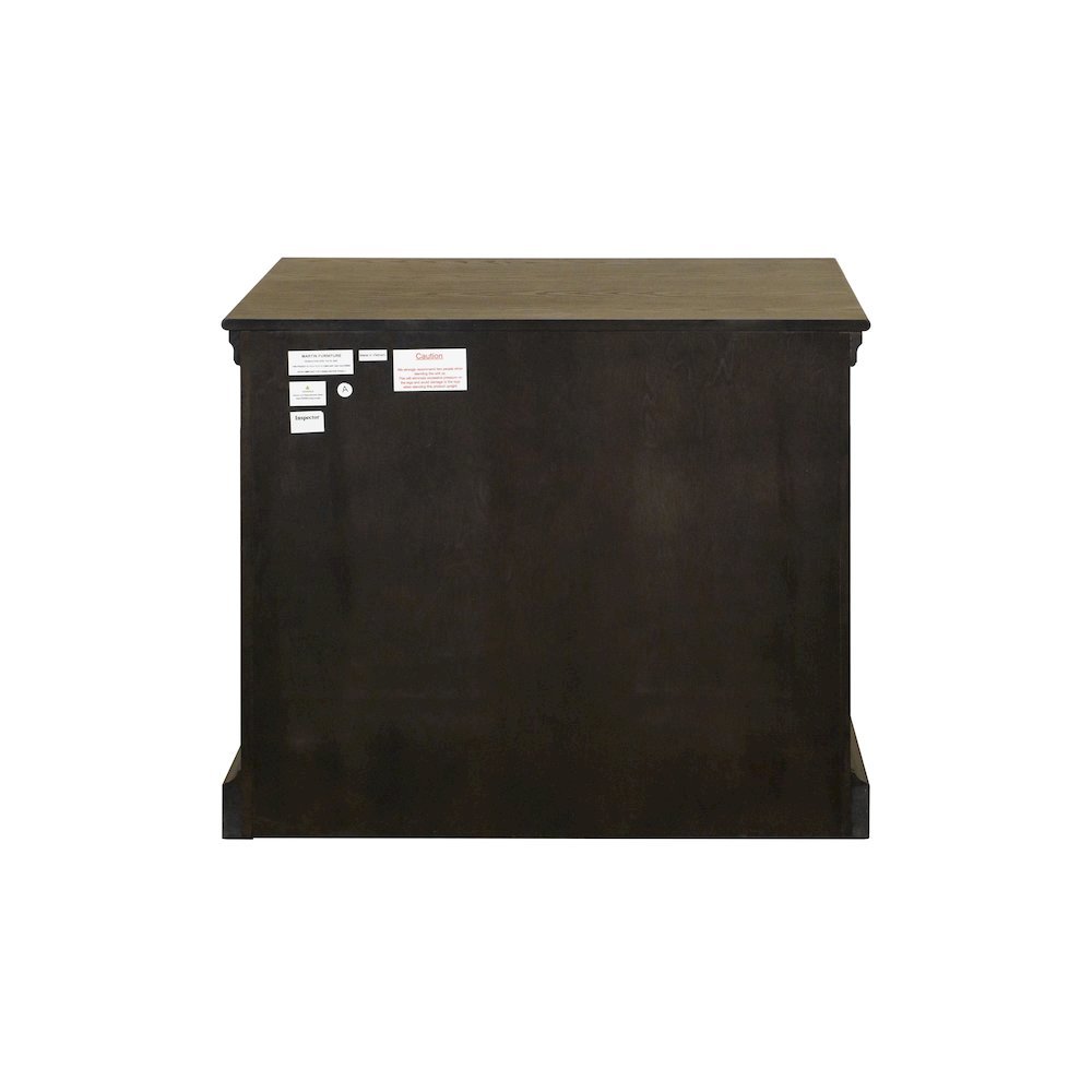 Brown Wooden Filing Cabinet with Drawers, Decorative Office Cabinet. Picture 10