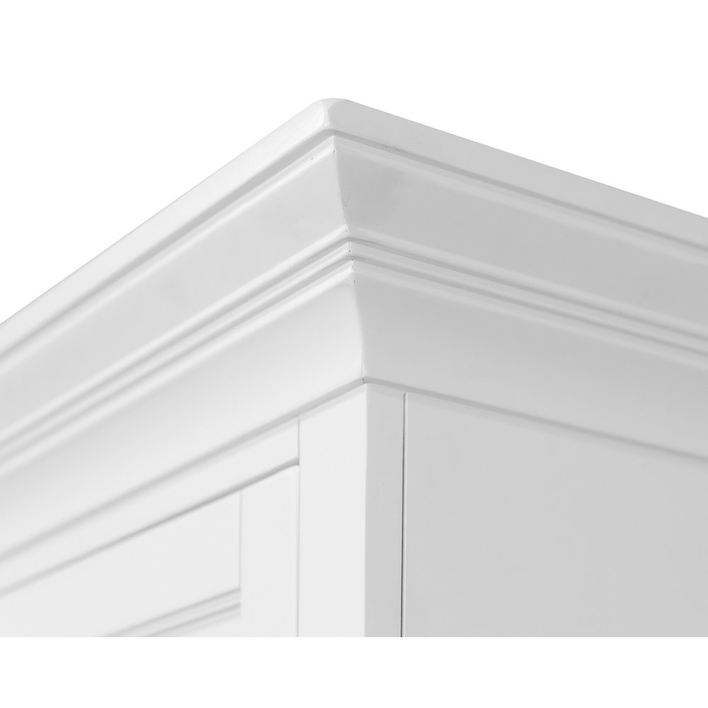 Abby Wood Hutch With Doors, Storage Hutch. Picture 4