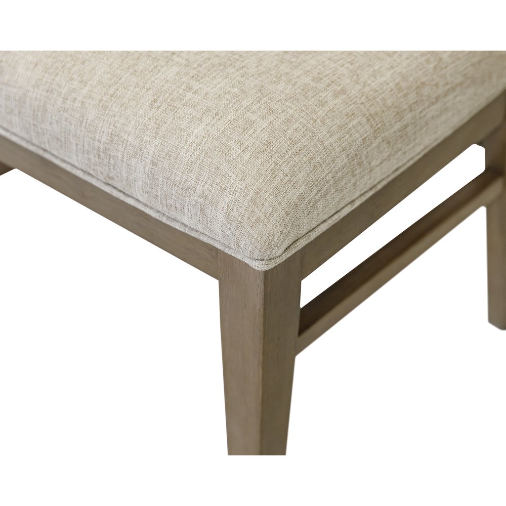 Bluff Point Two Wood Modern Kitchen Dining Table Chairs, Brown. Picture 6