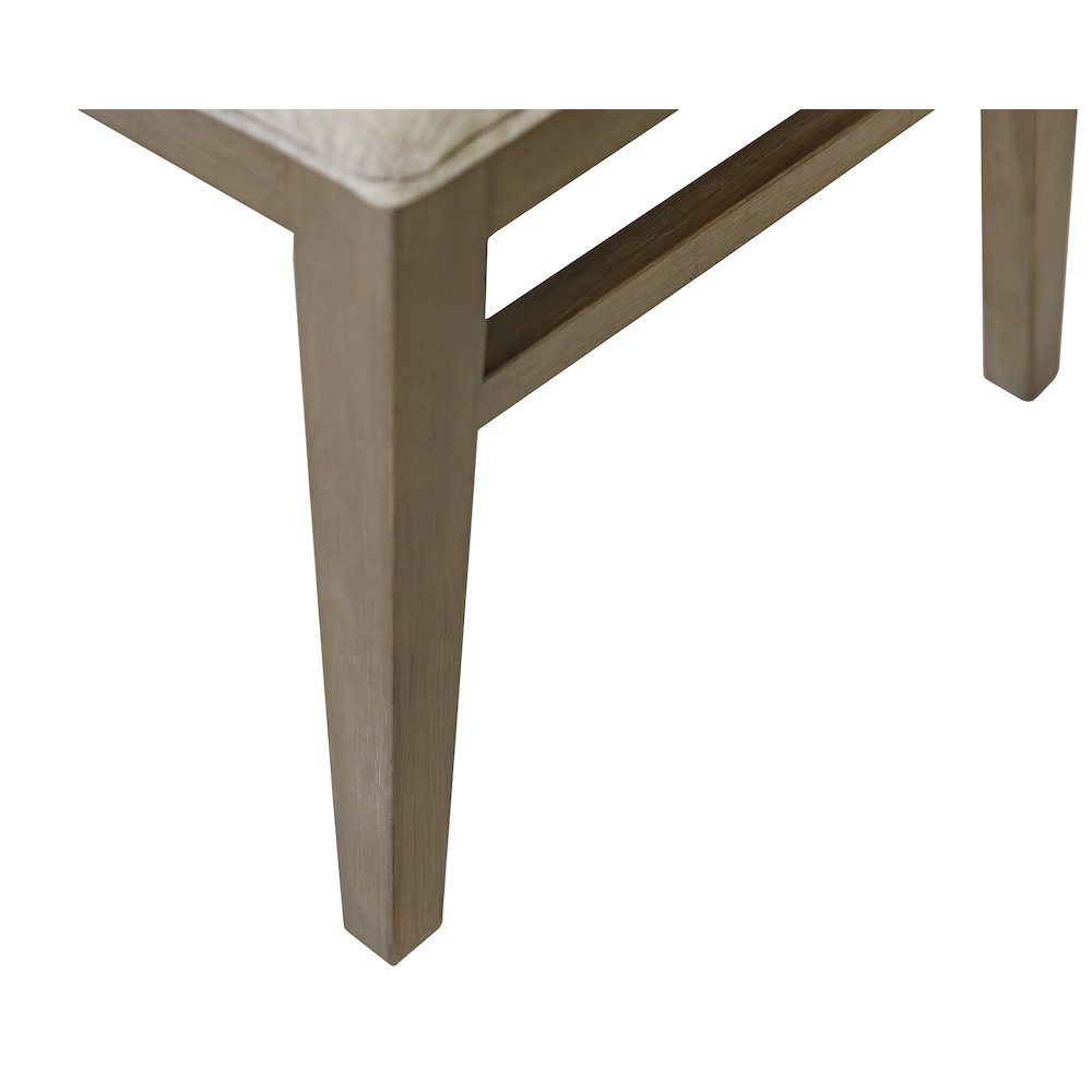 Bluff Point Two Wood Modern Kitchen Dining Table Chairs, Brown. Picture 8