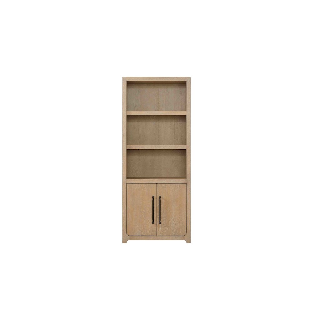 Canyon Drive Wood Bookcase with Doors, Fully Assembled. Picture 4