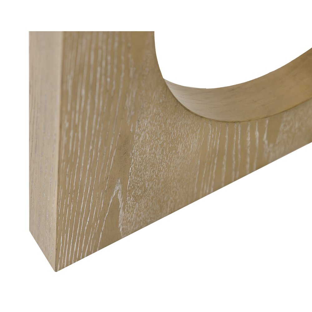 Canyon Drive Modern Wood Office Writing Desk, Light Brown. Picture 10