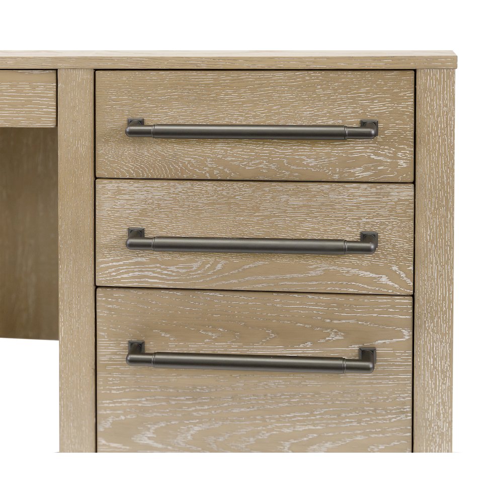 Canyon Drive Wood Double Pedestal Executive Desk. Picture 11