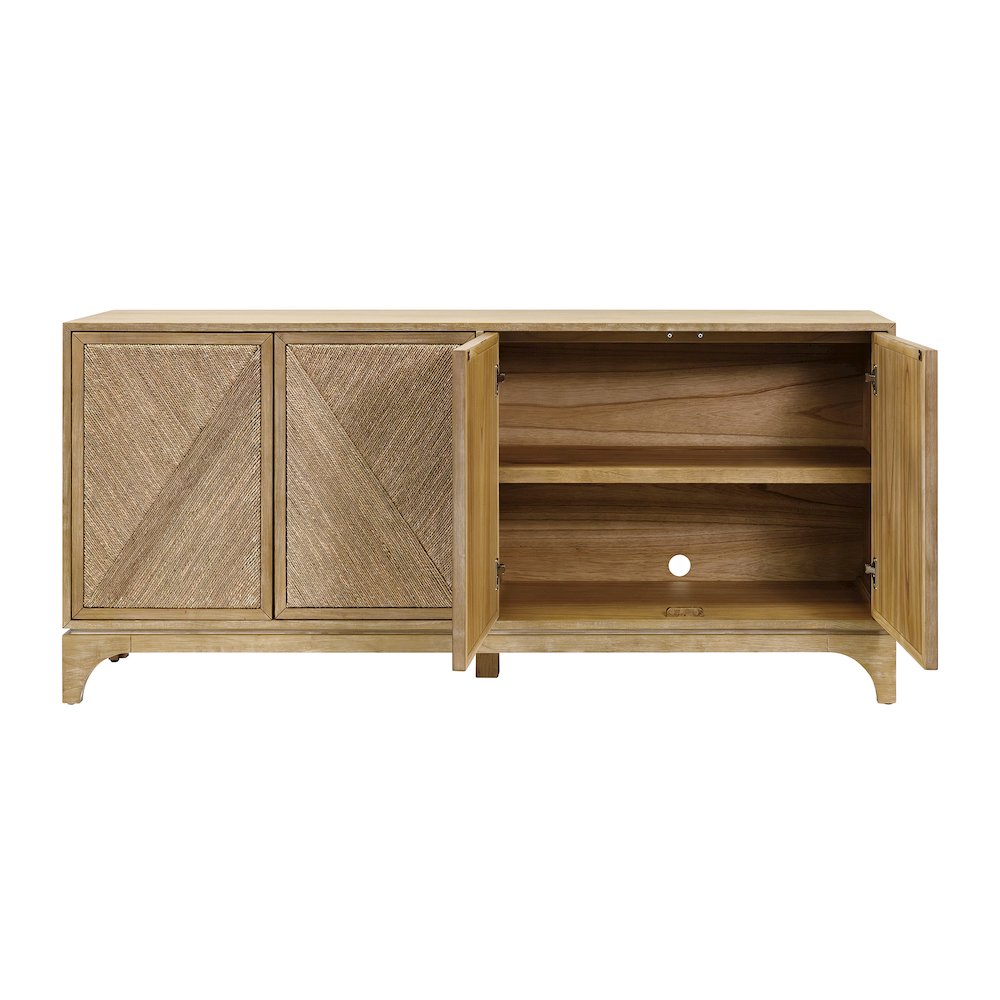 Cypress Coastal Style 70" TV Console. Picture 8