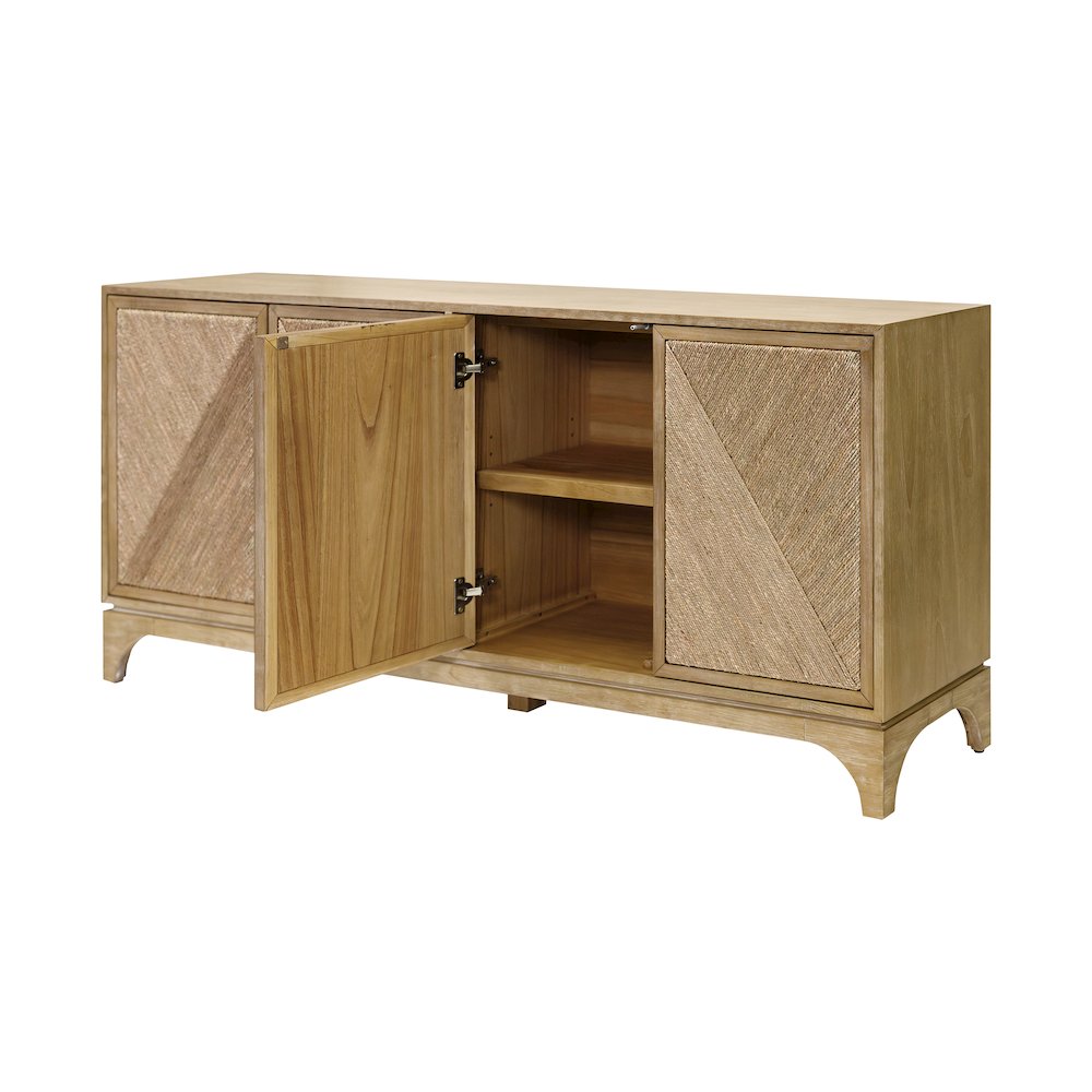Cypress Coastal Style 70" TV Console. Picture 9