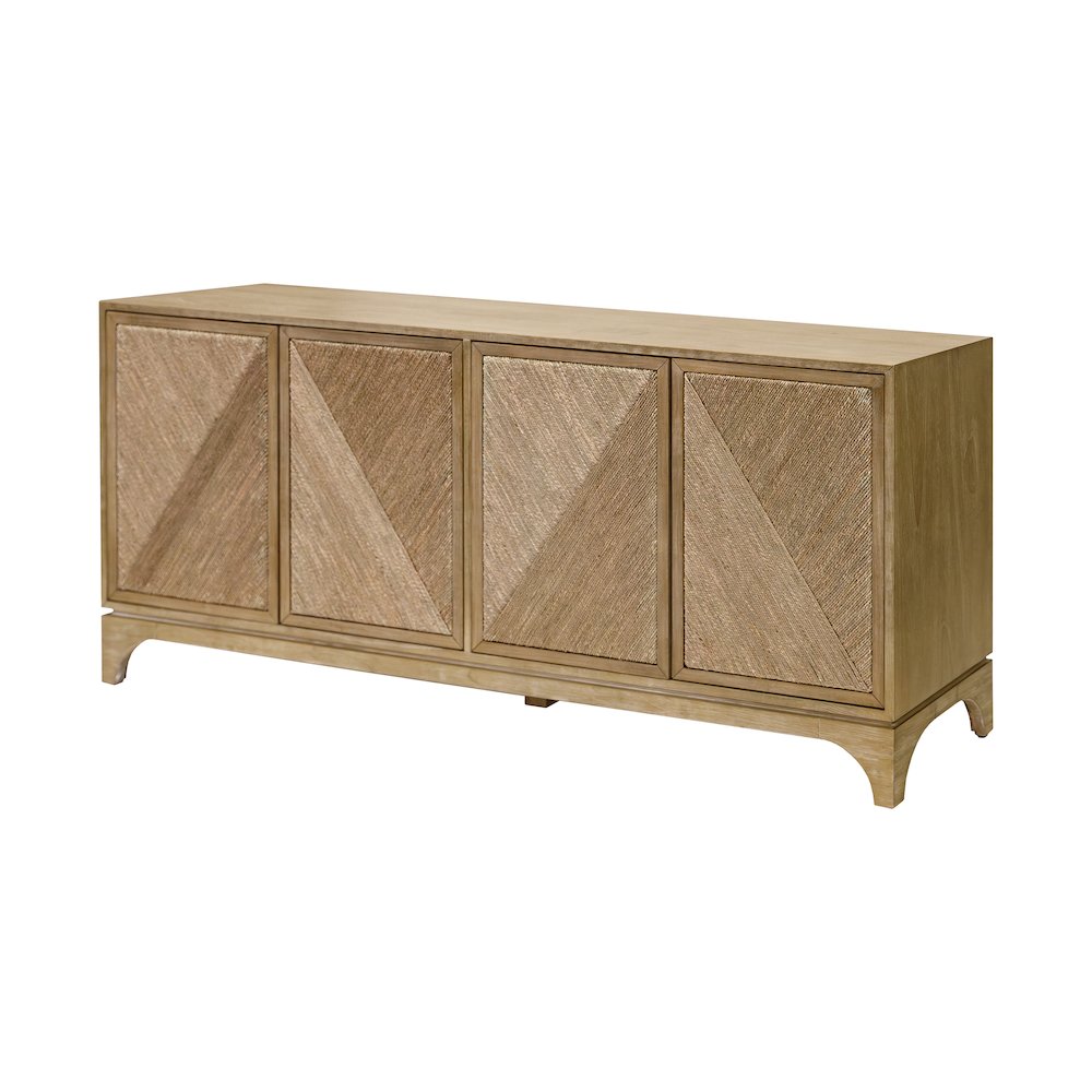 Cypress Coastal Style 70" TV Console. Picture 1