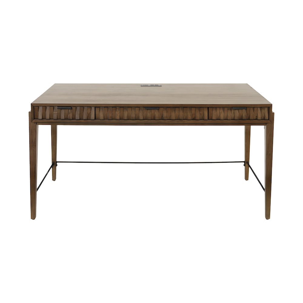 Delray Mid-century Modern Writing Desk. Picture 1