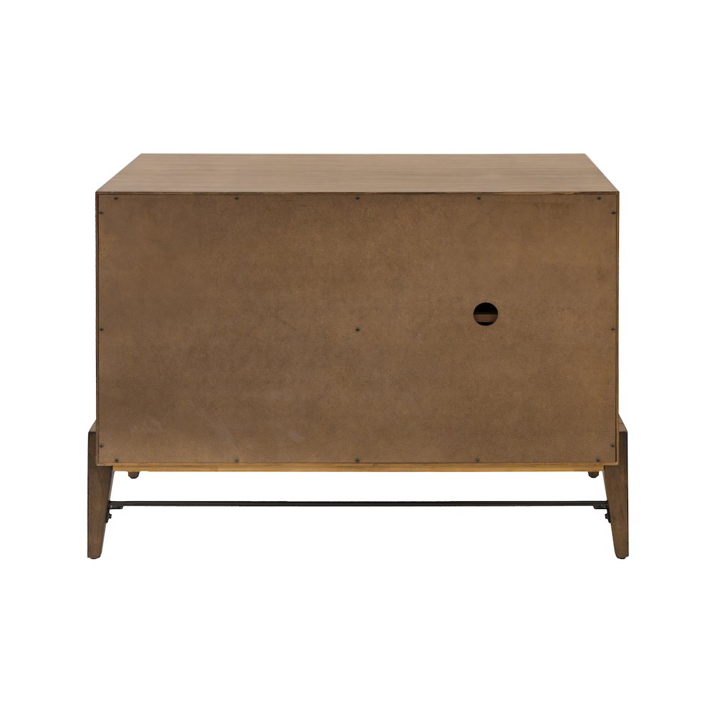 Delray Small Console with File Drawers. Picture 3