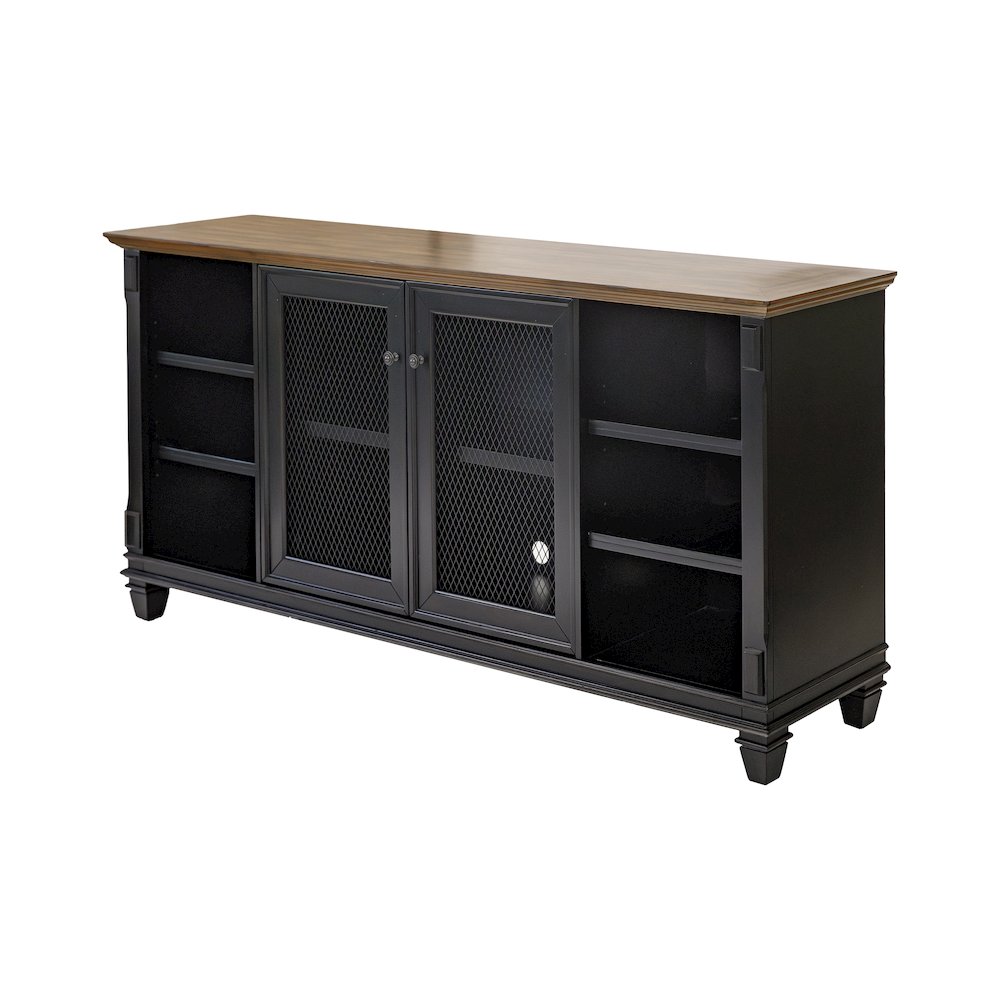 Hartford Wood Sideboard, Storage. Picture 1