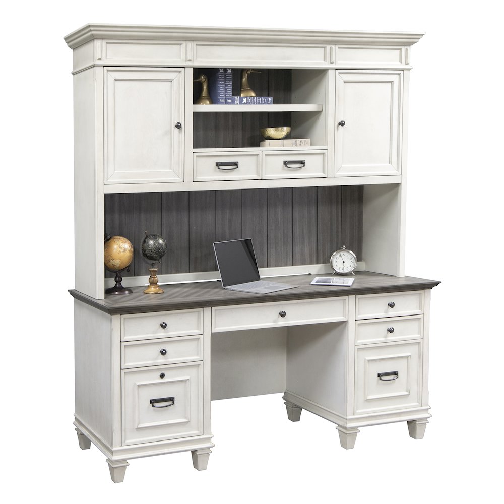 Hartford Wood Credenza, White. Picture 5