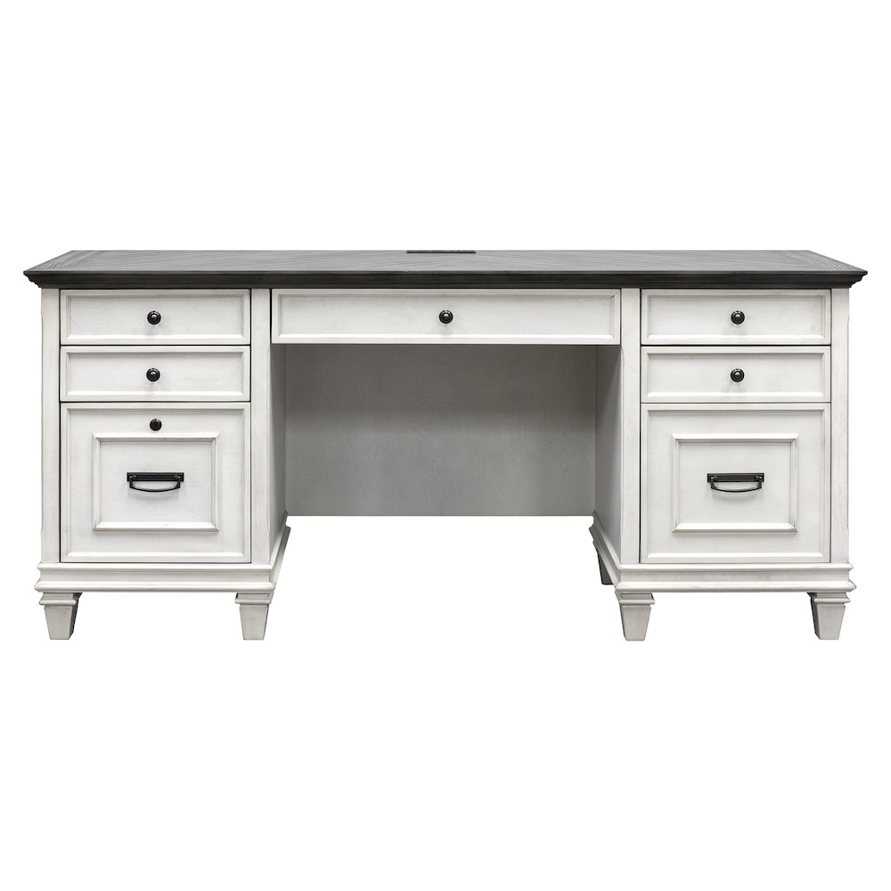 Hartford Wood Credenza, White. Picture 6