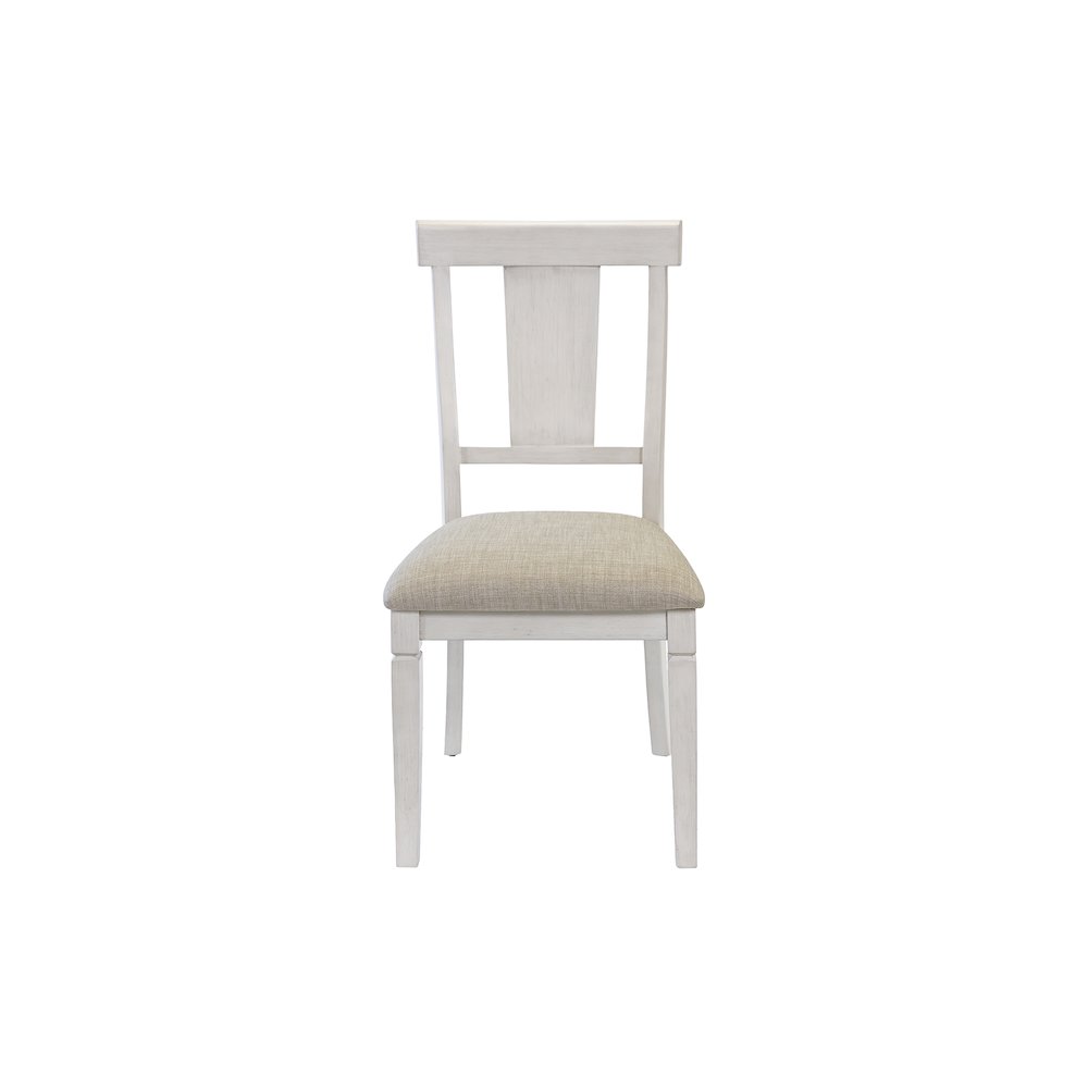 Hartford Two Wood Traditional Kitchen Table Chairs, White. Picture 3