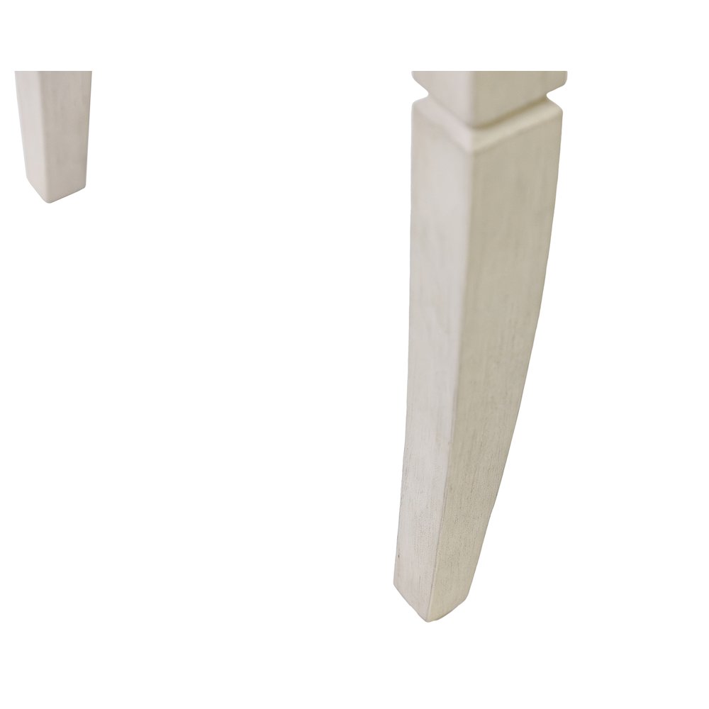 Hartford Two Wood Traditional Kitchen Table Chairs, White. Picture 7