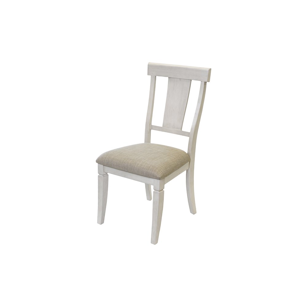 Hartford Two Wood Traditional Kitchen Table Chairs, White. Picture 2