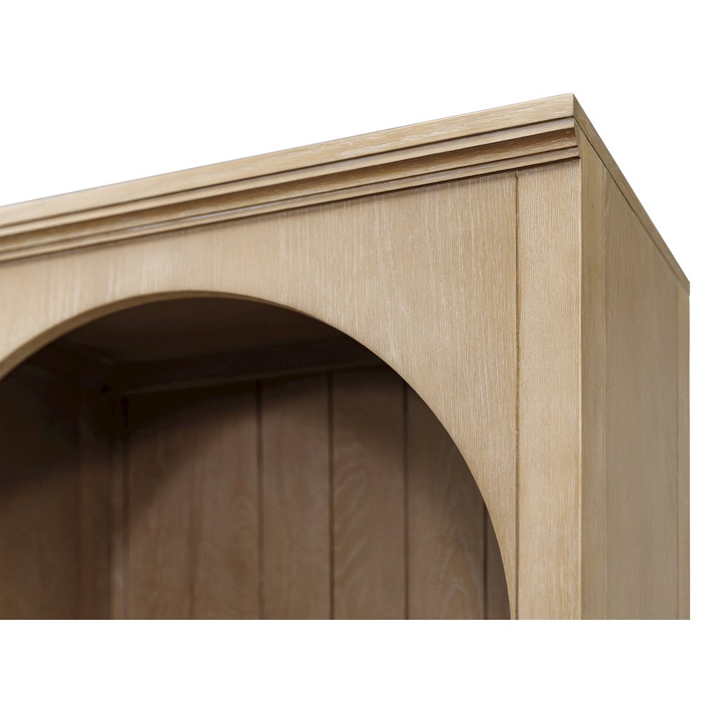 Laurel Wood Open Bookcase, Fully Assembled. Picture 6