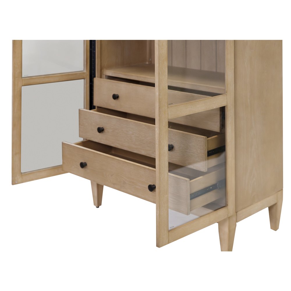 Laurel Wood Arched Display Cabinet/Bookcase. Picture 8
