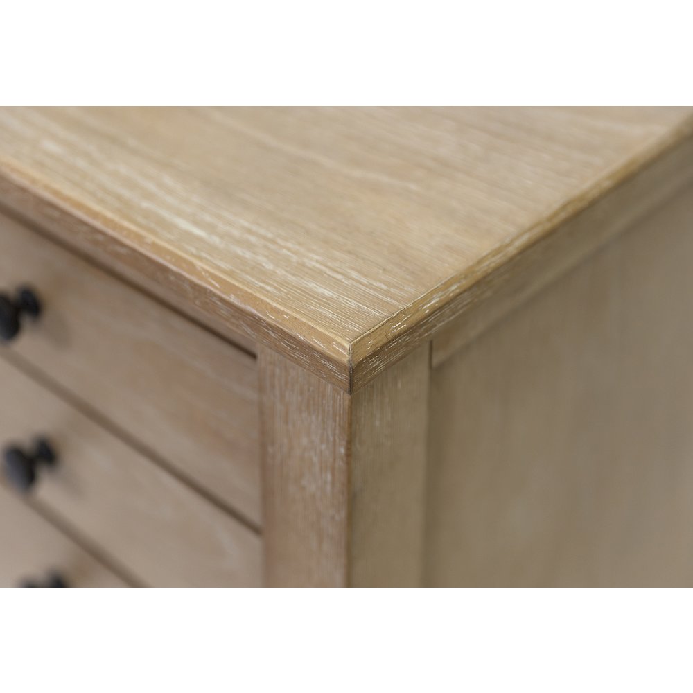 Laurel Wood Double Pedestal Desk, Wood Office Desk. Picture 10