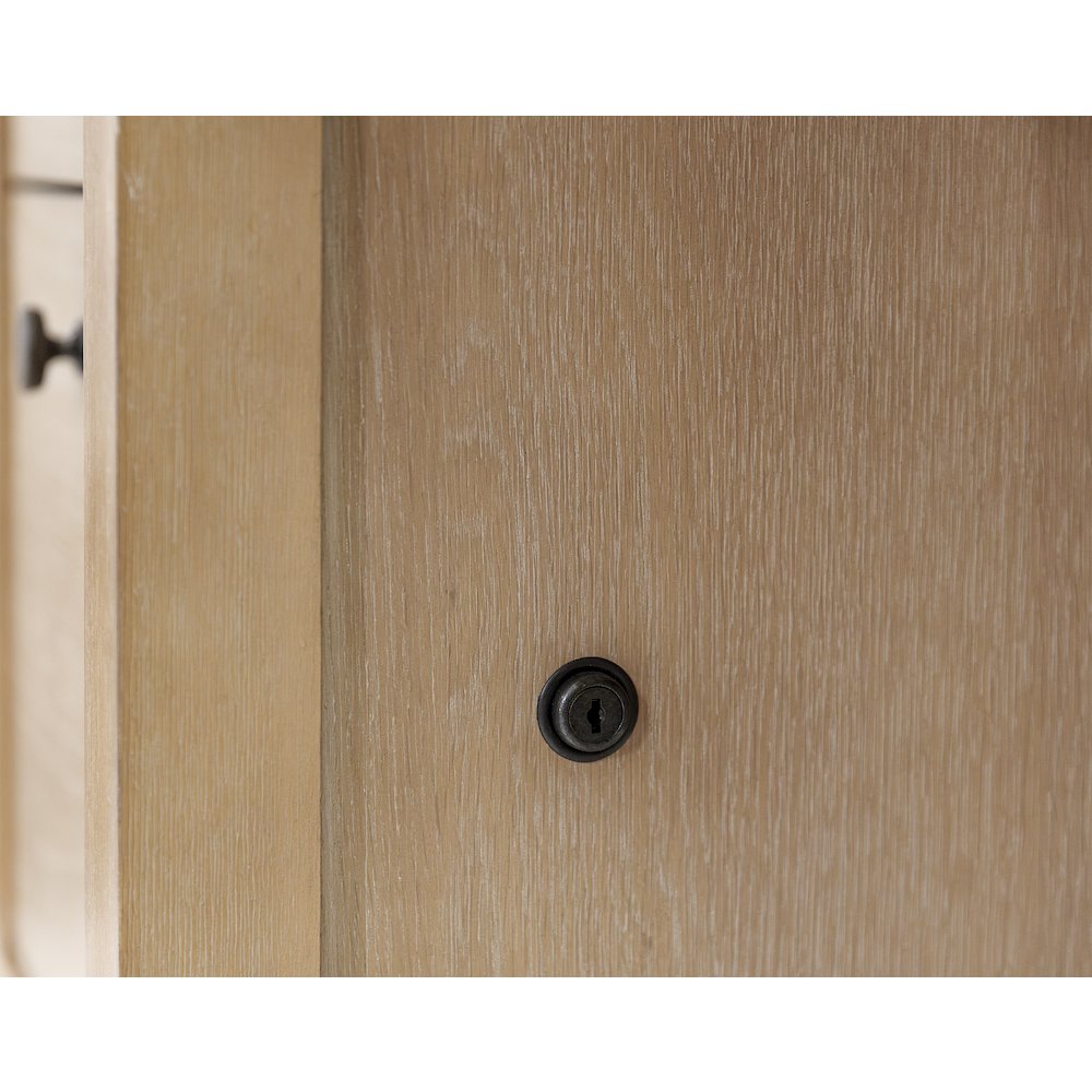 Laurel Wood Credenza, Wood Office Desk. Picture 10