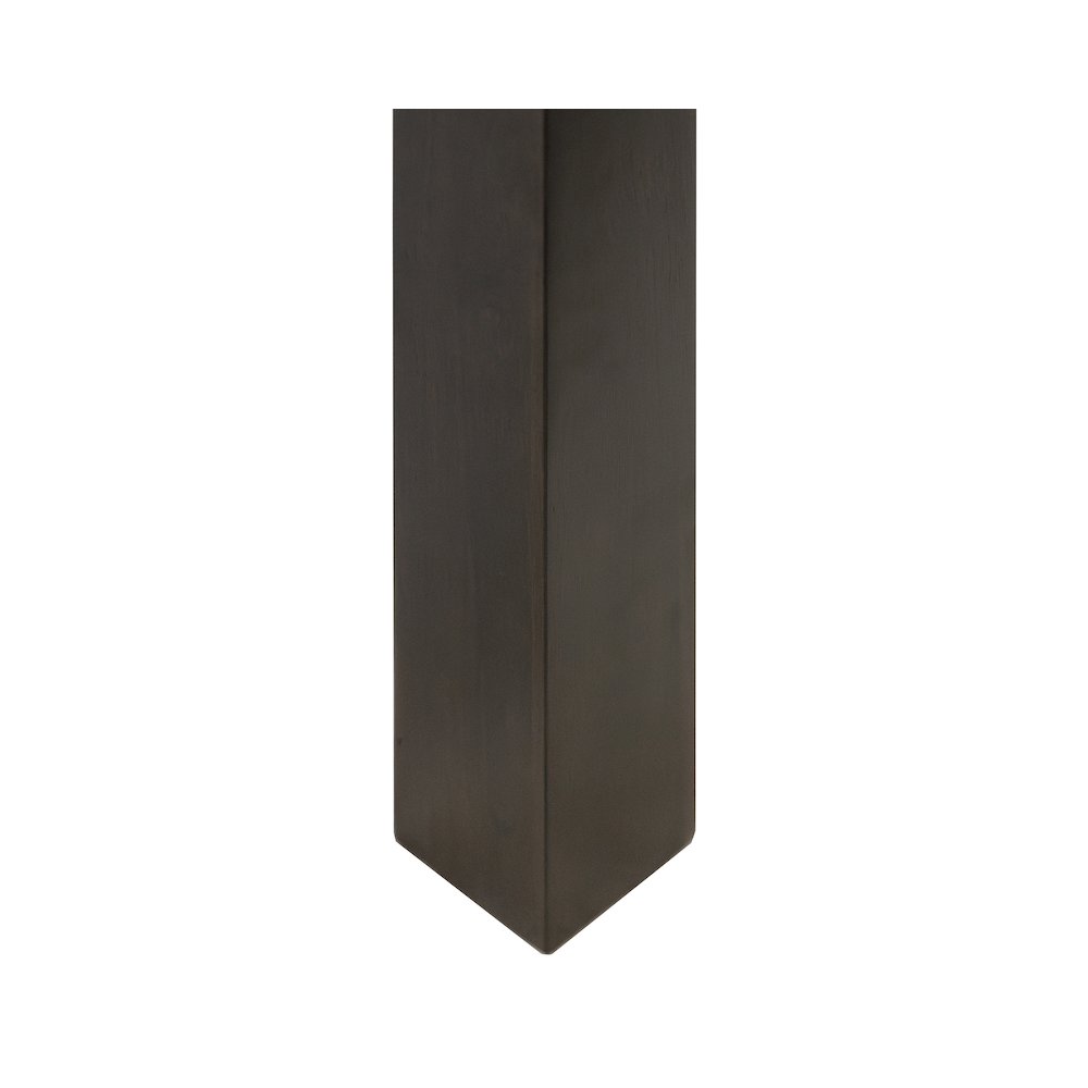 Montclair Modern Wood Rectangular Extension Kitchen Dining Table, Black. Picture 8