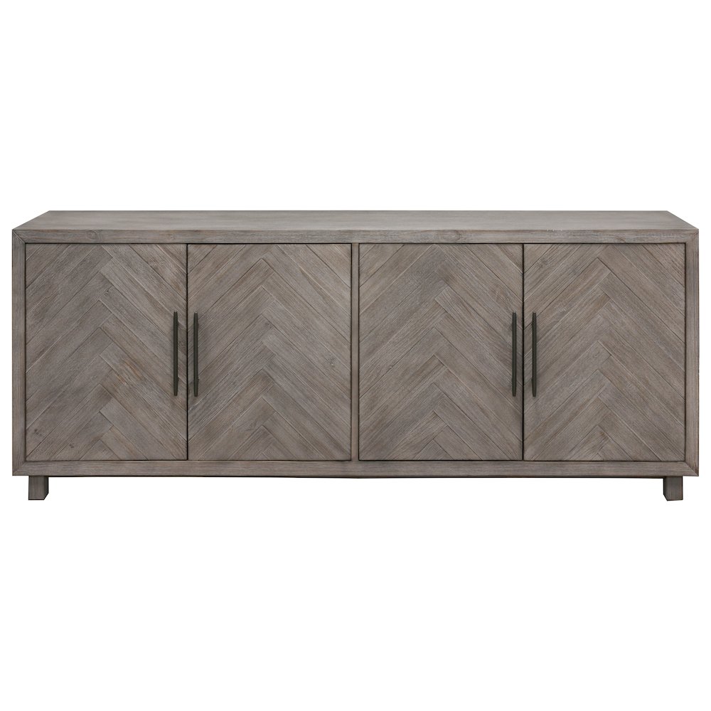 Palisades 80" Four Door TV Console. Picture 2