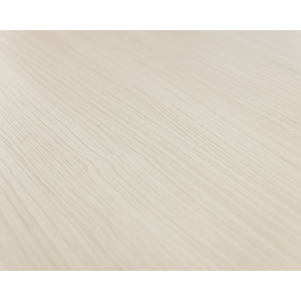 Contemporary Laminate Wood Office Desk, Writing Table, Storage Credenza, White. Picture 12