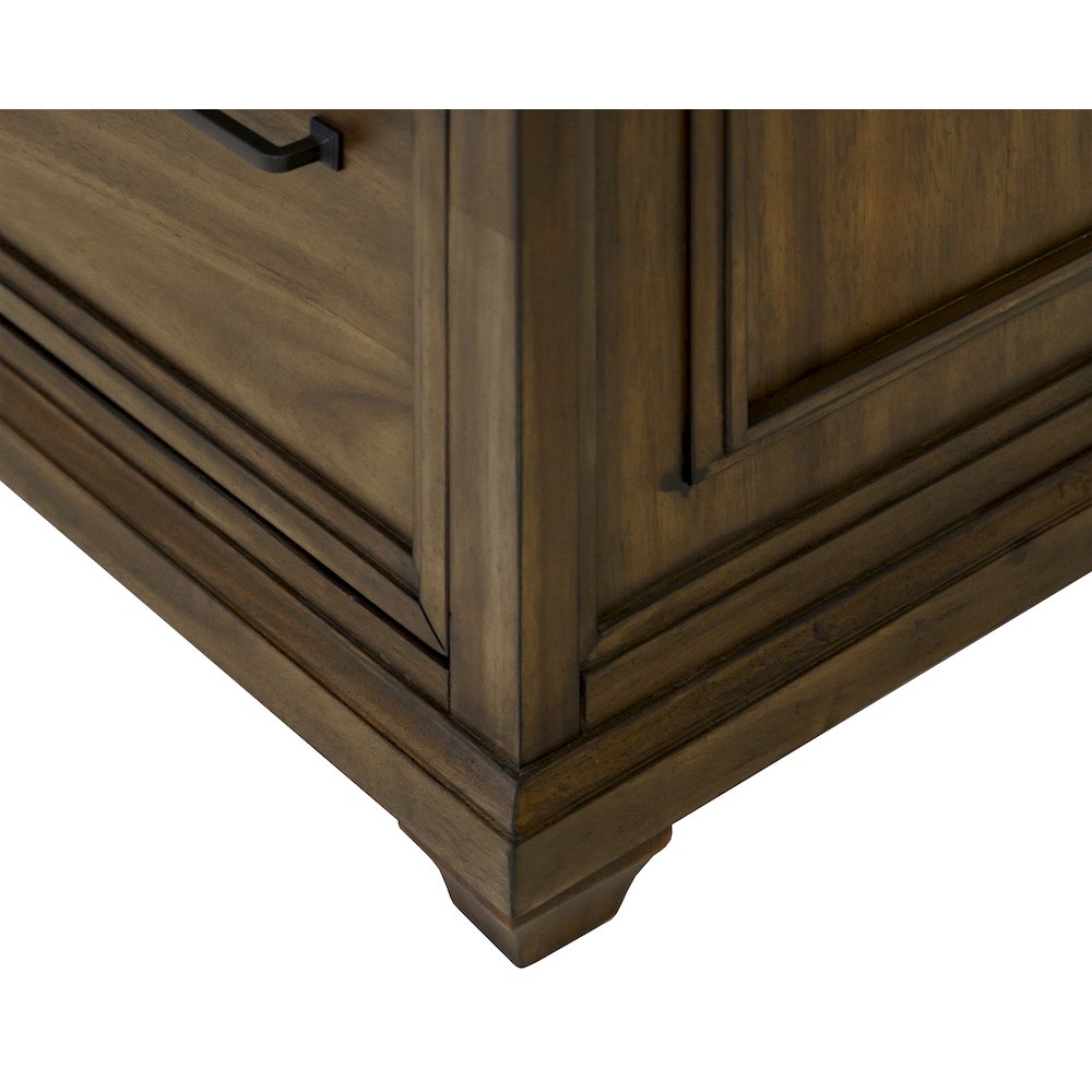 Porter Lateral File, Storage File Drawer, Brown. Picture 9