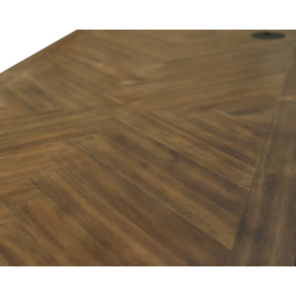 Porter Wood Double Pedestal Executive Desk, Fully Assembled. Picture 11