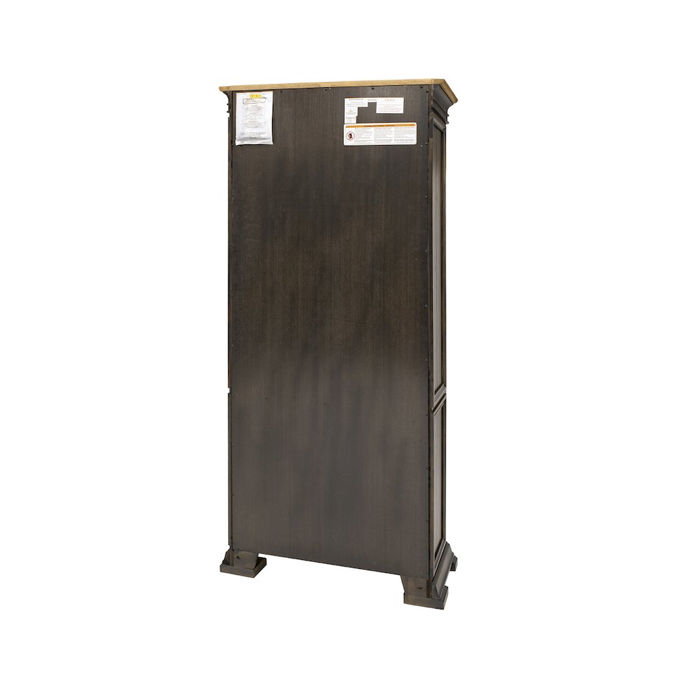 Sonoma Executive Open Bookcase, Brown. Picture 2