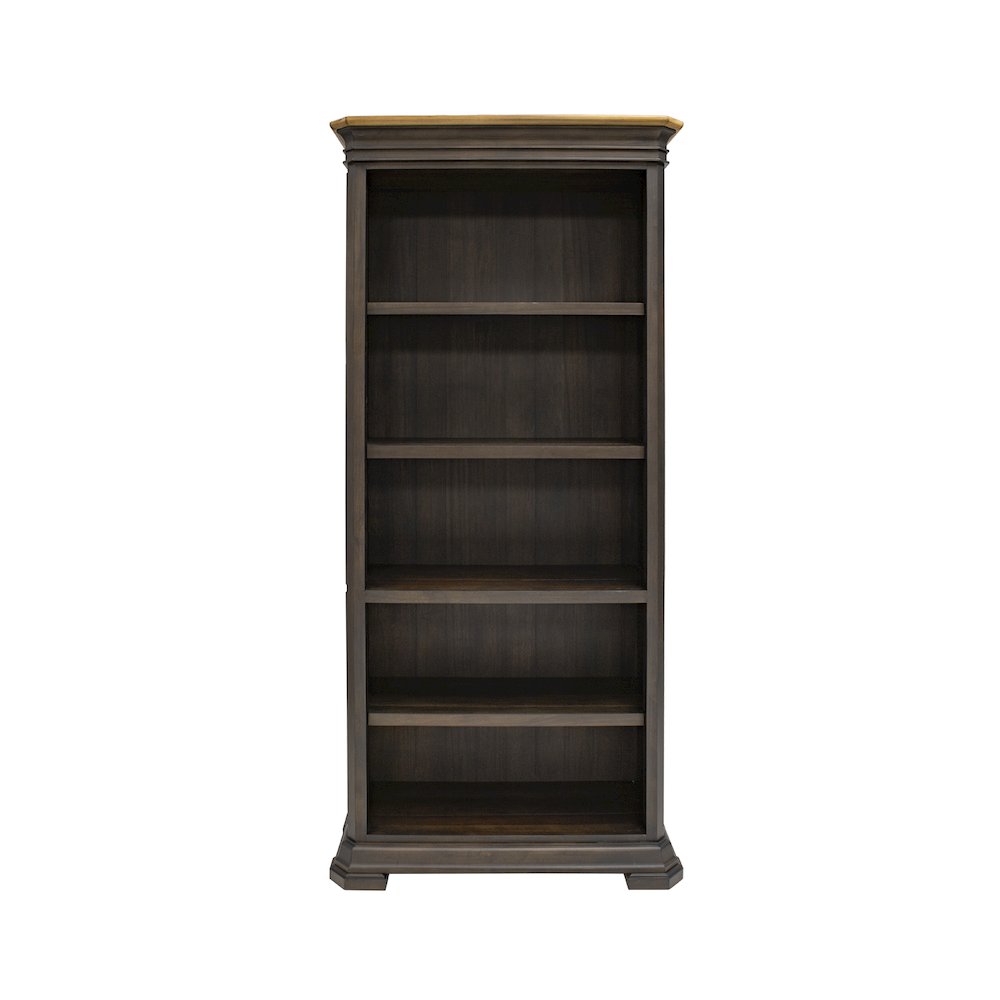 Sonoma Executive Open Bookcase, Brown. Picture 1