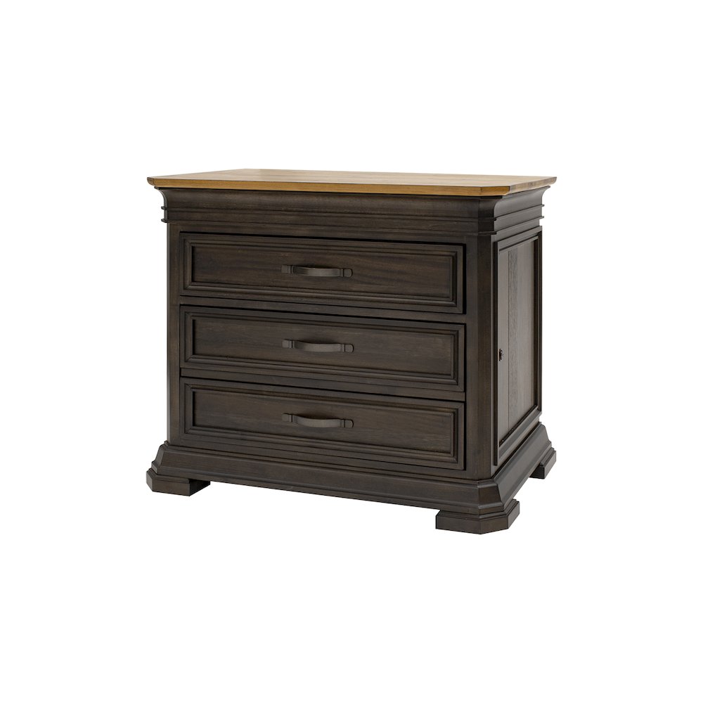 Sonoma Executive Lateral File With Locking Legal/Letter File Drawer. Picture 5