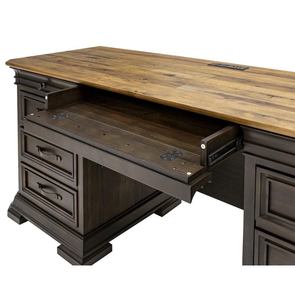 Sonoma Executive Credenza, Brown. Picture 7