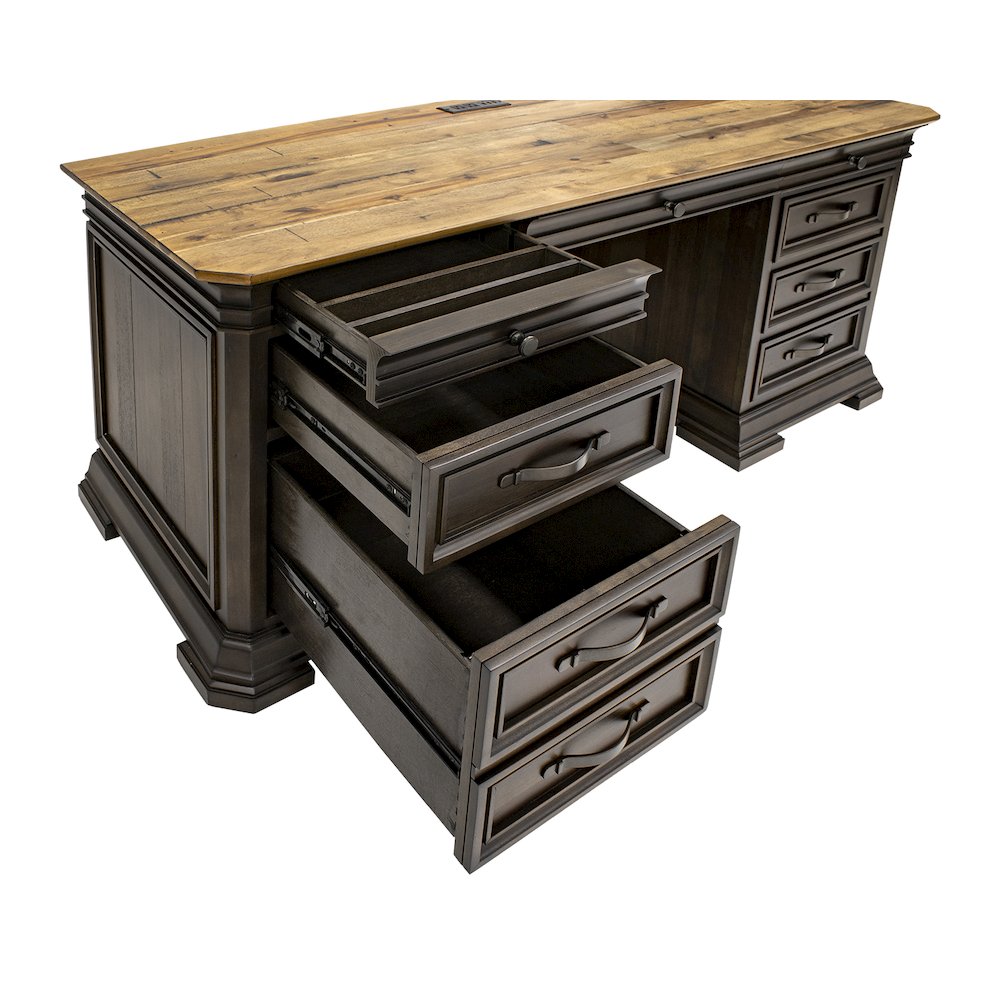 Sonoma Executive Credenza, Brown. Picture 8