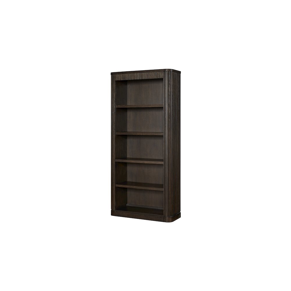 Tulane Executive Open Bookcase, Brown. Picture 3