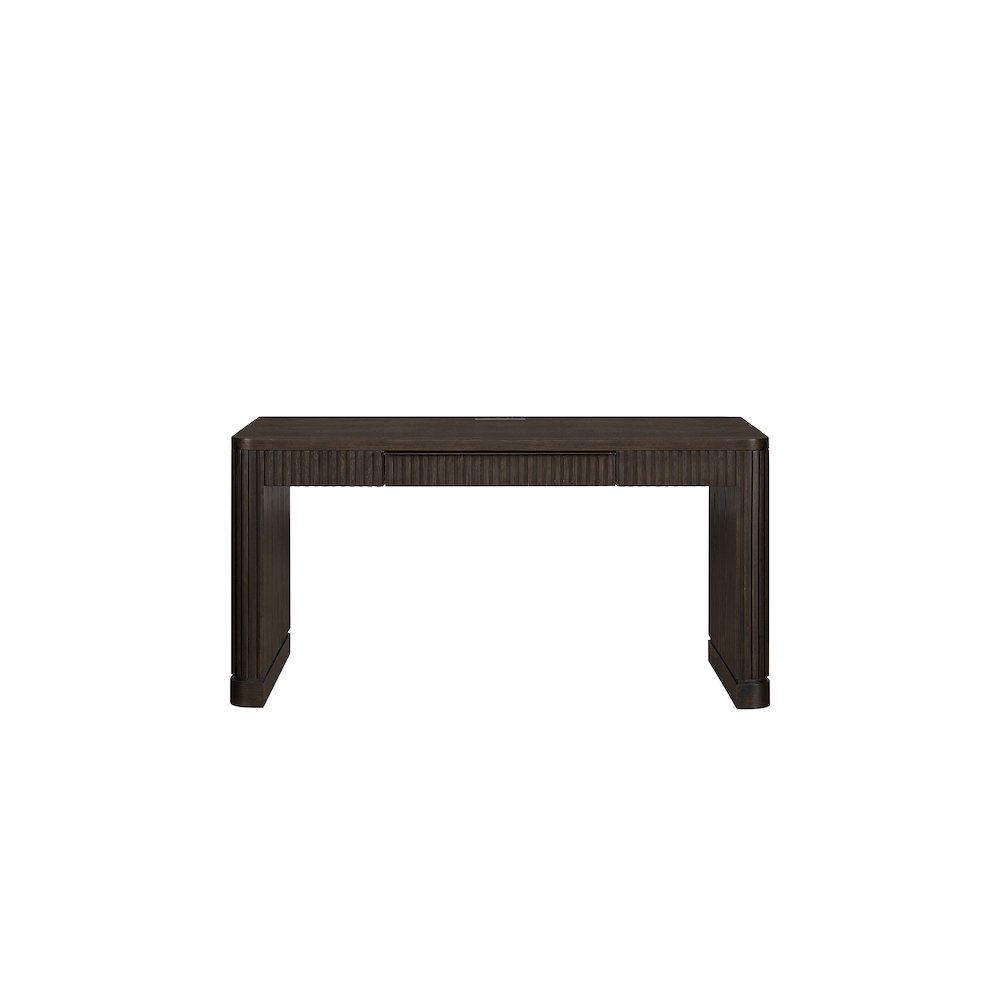 Tulane Writing Desk, Executive Writing Desk, Brown. Picture 4